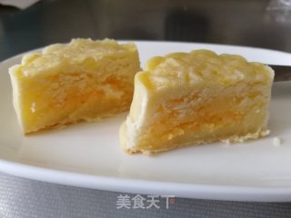 流心奶黄月饼的做法步骤：27