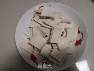 小青菜炒豆腐的做法步骤：1