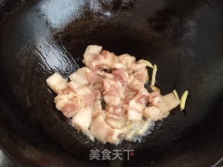 肉片炒杏鲍菇的做法步骤：6