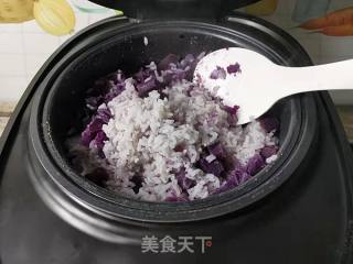 紫薯米饭的做法步骤：6