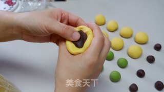 卡通豆沙馒头的做法步骤：15