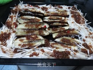 蒜香烤茄子的做法步骤：7