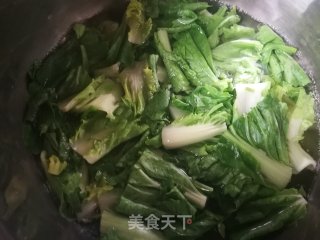 蒜蓉小白菜的做法步骤：3