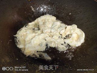 虾仁青椒蛋炒饭的做法步骤：4