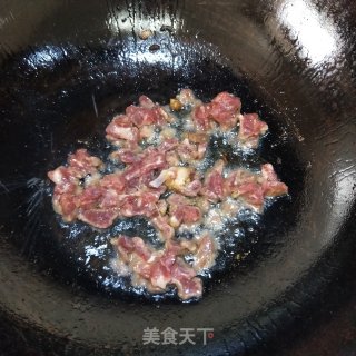 牛肉炒黄豆的做法步骤：9