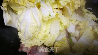 白菜五花肉浓汤面的做法步骤：4