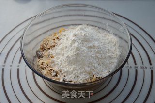 香脆燕麦蛋白饼干的做法步骤：2