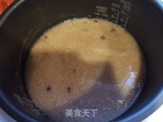 红豆小米粥的做法步骤：4