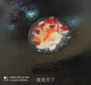 雪菜烧毛豆的做法步骤：3