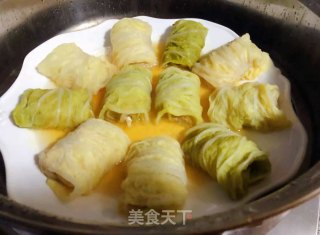 白菜包肉的做法步骤：10