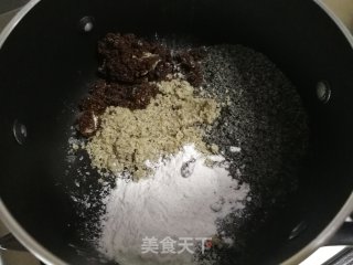 黑芝麻糊的做法步骤：2