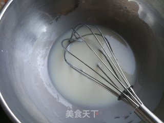 六寸南瓜戚风蛋糕的做法步骤：2