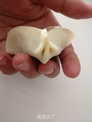 青菜饺子的做法步骤：12