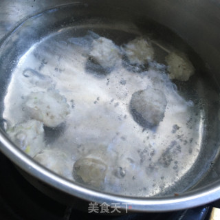 鸡肉丸菠菜汤的做法步骤：6