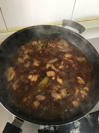 白菜羊肉粉丝汤的做法步骤：3