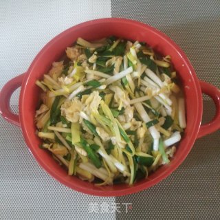 食蔬小炒的做法步骤：8