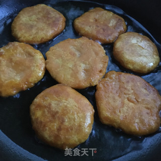 蜜薯饼圣诞树的做法步骤：5