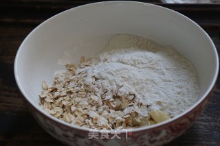 燕麦香蕉饼的做法步骤：3