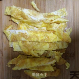 鸡蛋丝凉拌菠菜的做法步骤：4