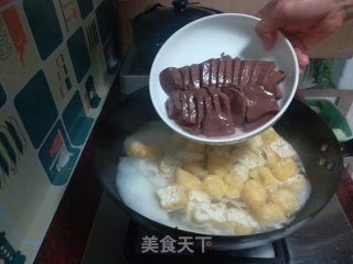 鸭血粉丝汤的做法步骤：7