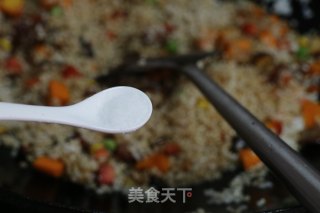 香菇腊肠糯米饭的做法步骤：11