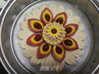 二十八蒸枣花：花开富贵的做法步骤：19