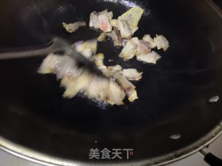 腊肉香蒜炒豆丝的做法步骤：5