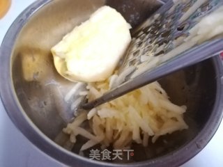 山药苹果小饼的做法步骤：6