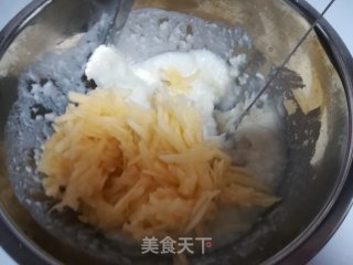 山药苹果小饼的做法步骤：7