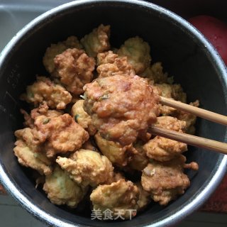 炸肉圆的做法步骤：13