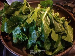 白灼油菜心的做法步骤：6