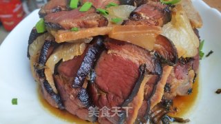 腊肉蒸梅菜的做法步骤：6