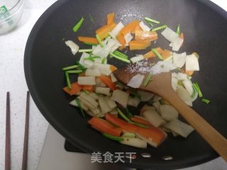 素炒杏鲍菇的做法步骤：9