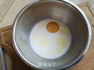 原味小松饼的做法步骤：1