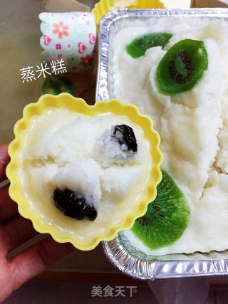 米饭蒸发糕的做法步骤：10