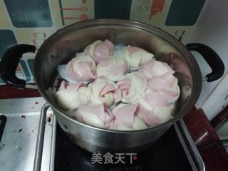 玫瑰花馒头的做法步骤：12