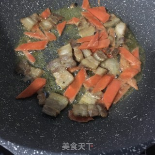 青椒回锅肉的做法步骤：9