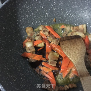 青椒回锅肉的做法步骤：10