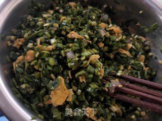 韭菜虾仁鸡蛋饺子的做法步骤：11