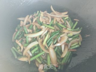 蒜薹炒肉的做法步骤：17