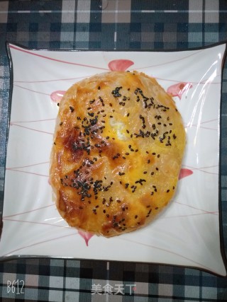 手抓饼的华丽变身红薯奶酪饼的做法步骤：10