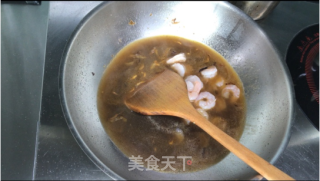 黑椒虾仁豆腐的做法步骤：3