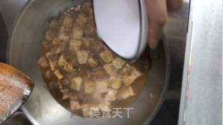 黑椒虾仁豆腐的做法步骤：5