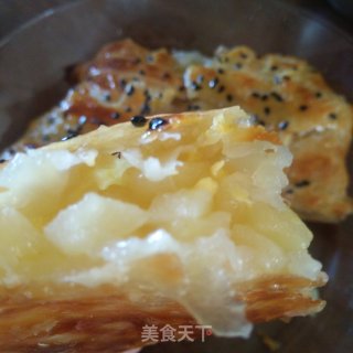 手抓饼版苹果派的做法步骤：12