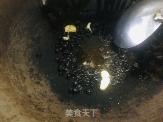 豆豉油麦菜的做法步骤：6