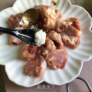 糯米蒸鸡腿的做法步骤：4