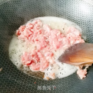 牛肉末烧豆腐的做法步骤：4