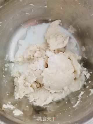 奶香红豆山药糕的做法步骤：4