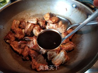 土豆烧排骨的做法步骤：7