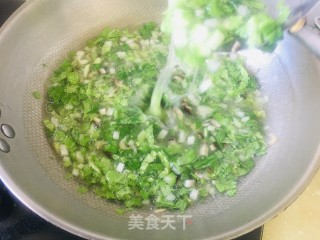 香菇青菜鸡蛋羹的做法步骤：7